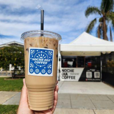 Original Cold Brew with hazelnut and oat milk