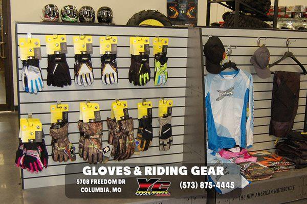 Keep those hands safe with our huge selection of gloves-YC Powersports of Columbia 5708 Freedom Dr...