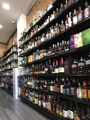 Towne Liquors has moved one block up north on Wisconsin Ave. More organized!!!