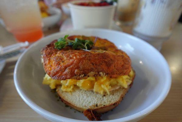 Jalapeno Bagel Sandwich