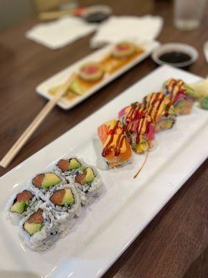 Alaskan roll + Fantasy Roll