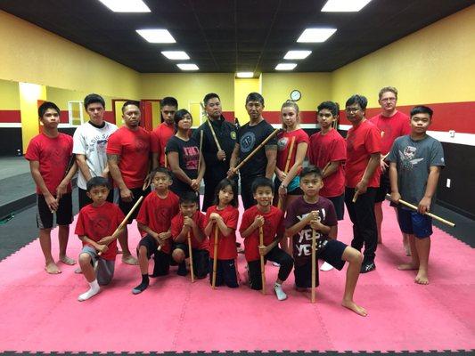 Balintawak Arnis class