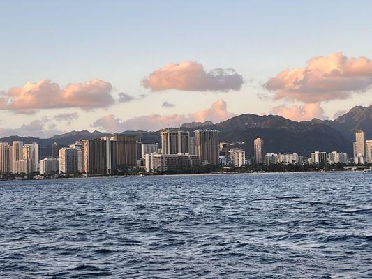 Waikiki from the Holokai