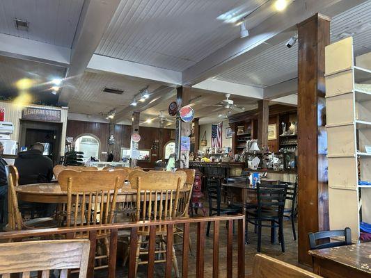 Inside the general store