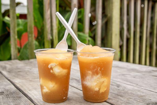 Apple Cider Slush Float