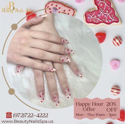 Valentine Nail Design