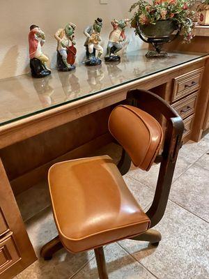 Antique office chair