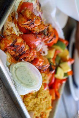 Chicken kebabs