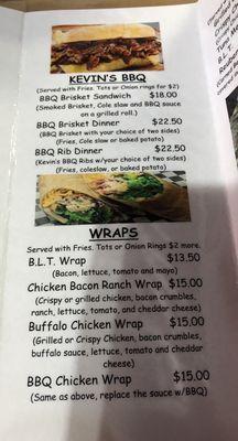 BBQ, Wraps