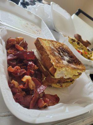 French Toast w/ Bacon