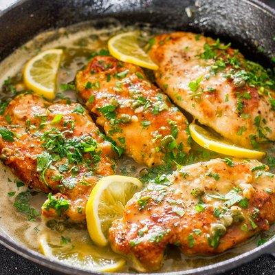 Gorgeous Lemon Marsala Chicken