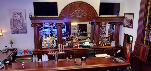 The casino floor bar.