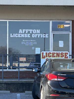 Affton Licenses Office