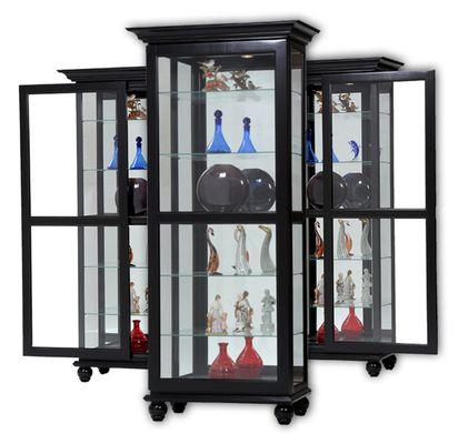 Collectors will enjoy the space that is china cabinet has to offer. Choose your specific finish to match any decor.