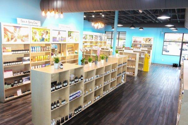 Essential oils, soaps and natural skin care. Local companies from Mt. Horeb, and Green Bay to name a few.