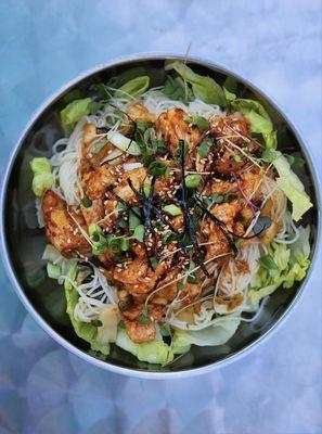 Spring Special menu: Sweet & Savory Kimchi Noodle Salad