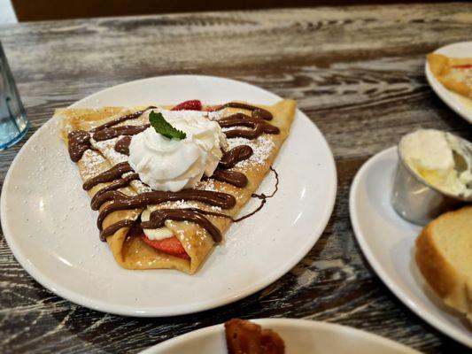 Nutella crepe