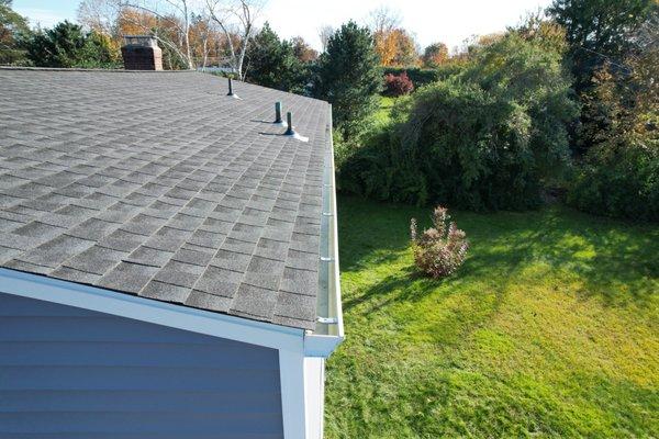 Charcoal GAF Roof.