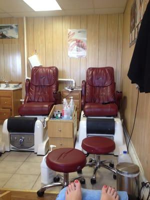 Pedicure chairs