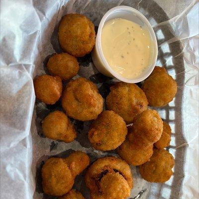 Fried mushrooms