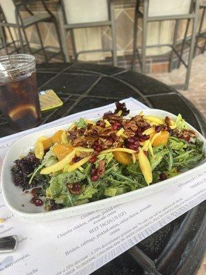 Salad with fruit