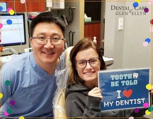 Patient Photo | Dental Care of Glen Ellyn Family, Cosmetic, Implants -  Call : 630-474-0164 | Location : 505 Crescent Blvd Gl...