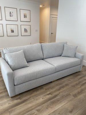 Custom couch from Furniture Factory