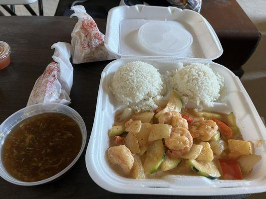 Shrimp curry