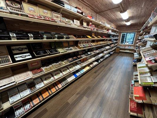 Our large selection of premium cigars including many brand such as Drew Estate, Alec Bradley, My Father Cigars, Camacho, And many more...