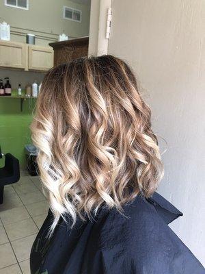 Highlights and lowlights by Stefany.