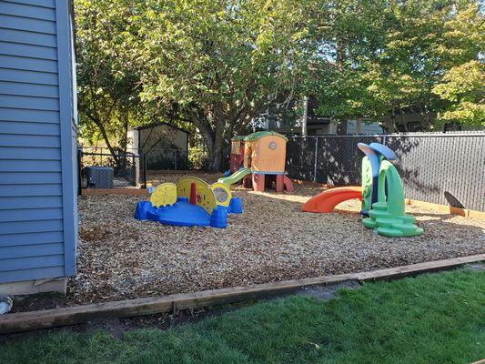 Playground for children under two years old.