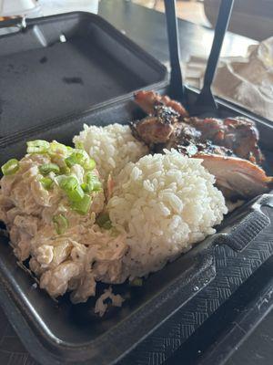 Teriyaki chicken plate