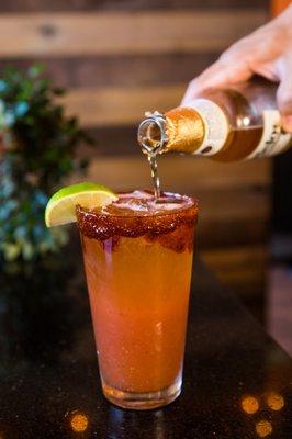 Baja Style Michelada Beer