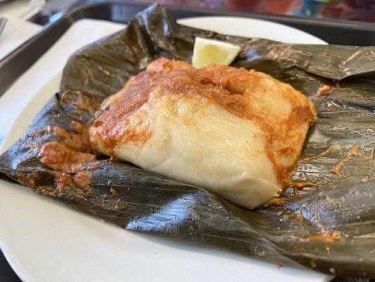 Tamale de pollo