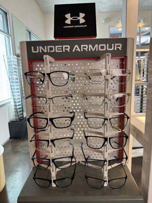 Under Armour glasses selections.