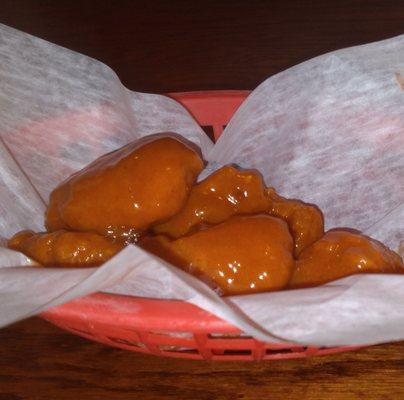 Hot boneless wings