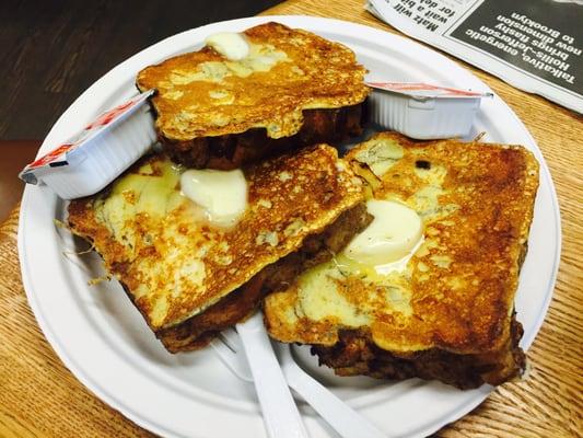 Apple cinnamon French toast. The best!