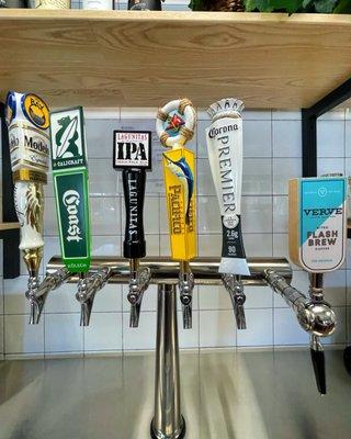 What's on Tap? 

I spy cold brew other there!