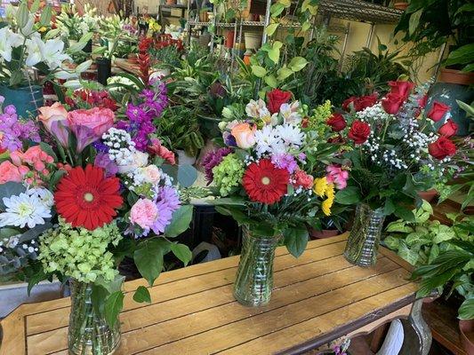 Readymade bouquets