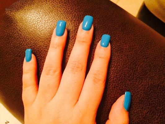 Blue shellac;)