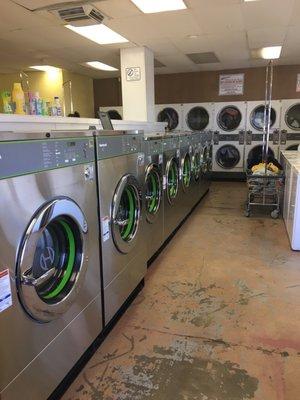 The machines to wash