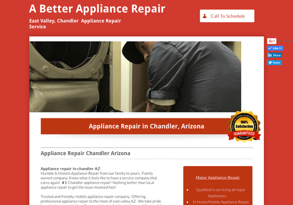 photo of A Better Appliance Repair-
 appliance repair, Chandler AZ.