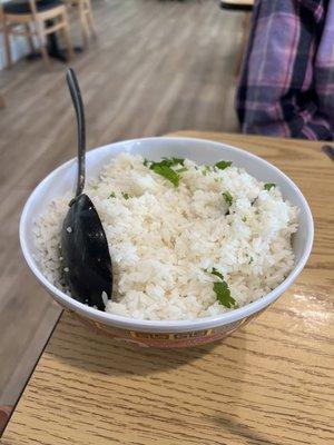 Basmati Rice (complementary!)