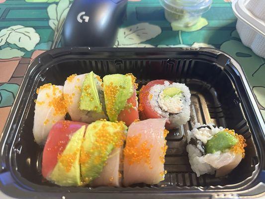 Rainbow roll