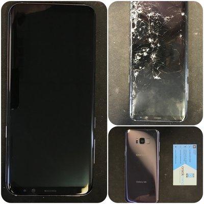 Samsung galaxy S8+ Before and After