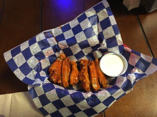 Great wings, before my main meal.