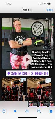 Santa Cruz Strength