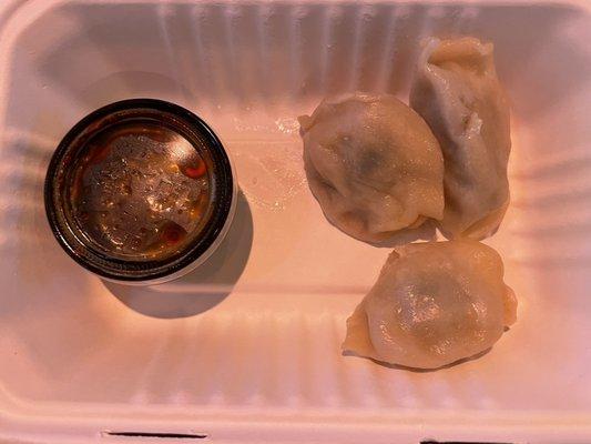 Pork and shrimp dumplings