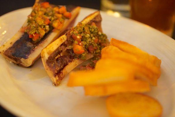 Bone marrow appetizer (not bad) *9/15/23