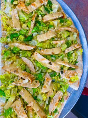 Chicken Caesar Pizza